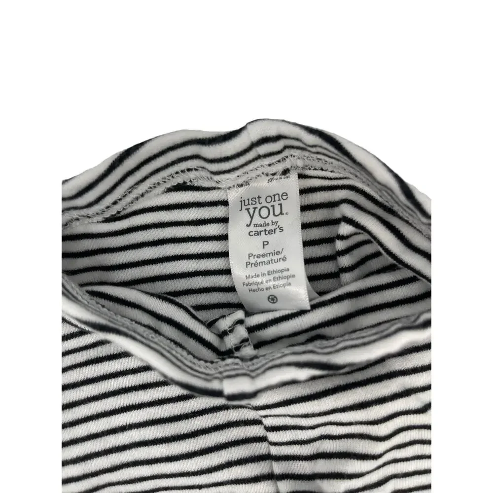 Carter's Bundle Lot of 2 Newborn Preemie Striped Bottoms